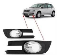 Par Grade Moldura Farol Milha Stilo 2008 09 10 11 Cromado Par Grade Moldura Farol Milha Stilo 2008 09 10 11 Cromado