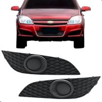 Par Grade Moldura Farol Milha Vectra Gt Gtx 2009 2010 2011 2012 2013 Sem Furo