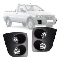 Par Grade Moldura Lateral Parachoque Strada Palio Weekend 2004 a 2014