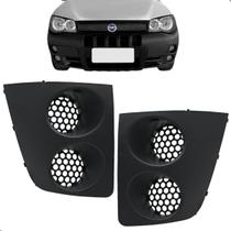 Par Grade Moldura Milha Palio Weekend Strada Adv 2004 05 06 07 08 A 2012