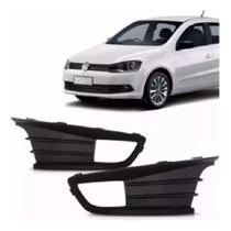 Par Grade Moldura Parachoque Milha Gol Voyage G6 Com Furo Par Grade Moldura Parachoque Milha Gol Voyage G6 Com Furo