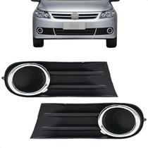 Par Grade Moldura Parachoque Milha Sem Furo Gol G5 2008 2009 2010 2011 2012 Aro Cromado Par Grade Moldura Parachoque Milha Sem Furo Gol G5 2008 2009 2010 2011 2012 Aro Cromado
