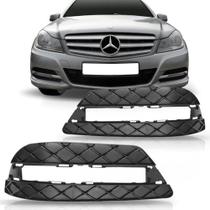 Par grade parachoque dianteiro mercedes c180 2012 2013 2014