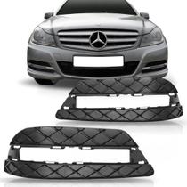 Par grade parachoque dianteiro mercedes c180 2012 2013 2014