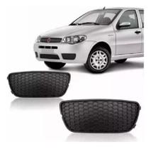 Par Grade Parachoque Palio Siena 2005 2006 2007 2008 2009 - Preto - Ambos os lados