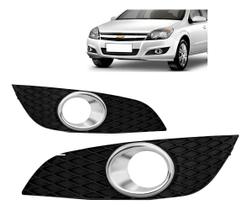 Par Grade Parachoque Vectra Vectra Gt 2009 A 2011 Com Milha Aro Crom Preto Com Cromado Ambos Os Lados Par Grade Parachoque Vectra Vectra Gt 2009 A 2011 Com Milha Aro Crom Preto Com Cromado Ambos Os Lados