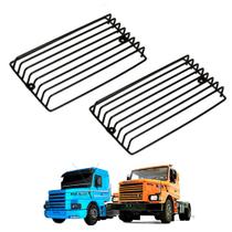 Par Grade Protetora Farol SC 112 113, VL XH, N10 - Cromada