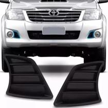 Par Grade Tampa Parachoque Dianteiro Hilux 2012 A 2015