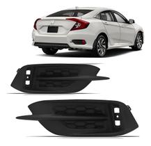 Par Grade Tela Parachoque Traseiro Civic G10 2017 18 A 2021 Par Grade Tela Parachoque Traseiro Civic G10 2017 18 A 2021