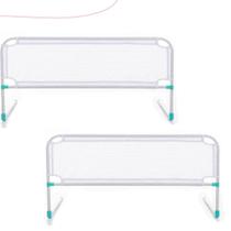 Par Grades De Cama Com Tela De Segurança Novo