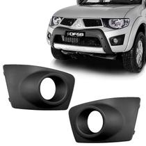 Par Grades do Farol de Milha L200 Triton 2011 a 2013 Com Furo