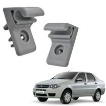 Par Grampo Fixação Quebra Sol Siena 2000 2001 2002 2003 2004 2005 2006 2007 2008 2009 2010 2011 2012 2013 2014 2015 2016