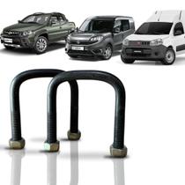Par Grampo Molejo feixe Molas Lift 2cm Doblo Strada Fiorino