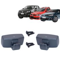 Par Grampo Suporte Presilha Quebra Sol Amarok Gol Saveiro G5 Com Parafuso Par Grampo Suporte Presilha Quebra Sol Amarok Gol Saveiro G5 Com Parafuso