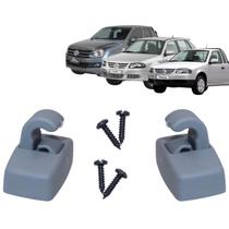 Par Grampo Suporte Presilha Quebra Sol Gol Saveiro Amarok Com Parafuso Par Grampo Suporte Presilha Quebra Sol Gol Saveiro Amarok Com Parafuso