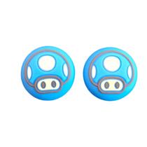 Par Grip Borracha Para Controle Videogame Console P3 P5 P5 e Box - Cogumelo Azul