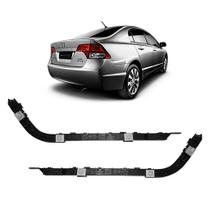 Par Guia de para-choque traseiro Honda New Civic 2008/2012