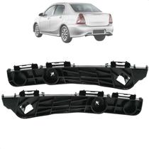 Par Guia de Parachoque Traseiro Etios Sedan 2013 14 15 16 17 18 19 2020 2021