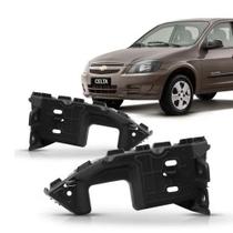 Par Guia Para-choque Celta Prisma 2007 À 2012