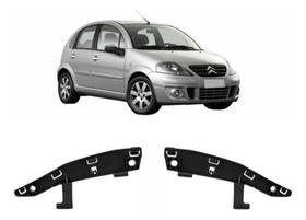 Par Guia Parachoque Dianteiro Citroen C3 2003 04 2005 A 2012 Par Guia Parachoque Dianteiro Citroen C3 2003 04 2005 A 2012