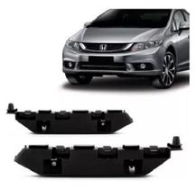 Par Guia Parachoque Dianteiro New Civic 2012 13 14 15 2016