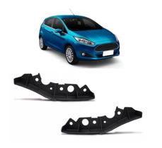 Par Guia Parachoque Dianteiro New Fiesta Hatch/Sedan 14 15