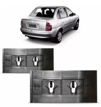 Par Guia Parachoque Traseiro Corsa Sedan Classic 1994 A 2010 Par Guia Parachoque Traseiro Corsa Sedan Classic 1994 A 2010