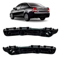 PAR GUIA PARACHOQUE TRASEIRO ETIOS SEDAN 2013 a 2018 PAR GUIA PARACHOQUE TRASEIRO ETIOS SEDAN 2013 a 2018