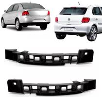 Par Guia Parachoque Traseiro Gol G6 2013 2014 2015 2016 2017 2018 2019 2020 2021