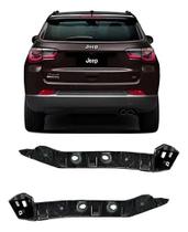 Par Guia Parachoque Traseiro Jeep Compass 2016 17 18 A 2020
