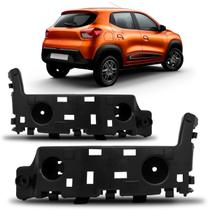 Par Guia Parachoque Traseiro Para Renault Kwid 17 18 2019