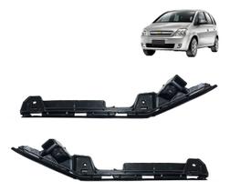 Par Guia Suporte Parachoque Dianteiro Meriva 2003 A 2012