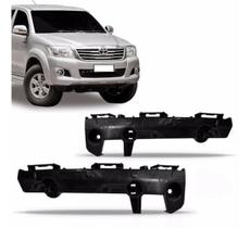 Par Guia Suporte Parachoque Hilux Srv 2012 A 2015 Dianteiro