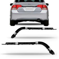 Par guia suporte parachoque tras new civic 08/12