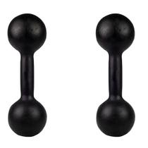 Par Halter Bola Pintado Dero Sports 1kg Para Ginastica e Musculação Par Halter Bola Pintado Dero Sports 1kg Para Ginastica e Musculação