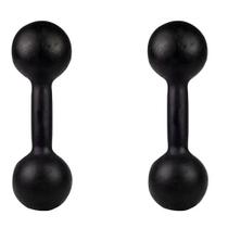 Par Halter Bola Pintado Dero Sports 5kg Para Ginastica e Musculação Par Halter Bola Pintado Dero Sports 5kg Para Ginastica e Musculação