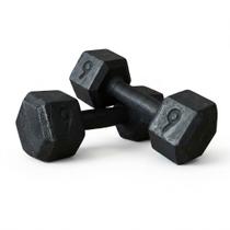 Par halter sextavado 9kg musculação academia fitness treino gym exercícios resistência fortalecimento qualidade premium Par halter sextavado 9kg musculação academia fitness treino gym exercícios resistência fortalecimento qualidade premium