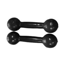 Par Halteres Bola Emborrachado 3 Kg Treinos
