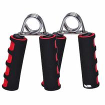 Par Hand Grip Alicate Fortalecedor Punho Antebraço Vermelho