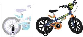 Par Hastes Laterais Para Bicicleta Aro 16 Bandeirante Par Hastes Laterais Para Bicicleta Aro 16 Bandeirante