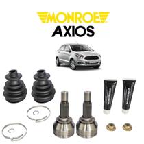 Par Homocinética Dianteira Fixa Lado Roda 20x25 Axios Ford Ka 2014 A 2021 Manual 1.5