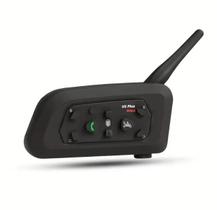 Par Intercomunicador V6 Plus Bluetooth Capacete Moto - Kit 2pçs