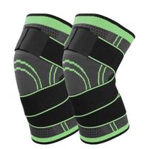 Par Joelheira Compressão Ajustável Ortopédica Elástica Alívio Dor Proteção Esportes Par Joelheira Compressão Ajustável Ortopédica Elástica Alívio Dor Proteção Esportes