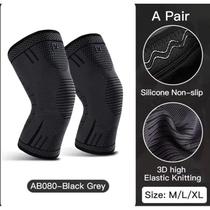 Par Joelheira Compressão Recuperação Treino Tensor Vôlei Bike exercício funcional Futebol Lutas Basquete Beach Tênnis Corrida Camin
