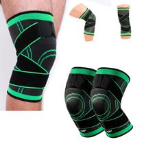 Par Joelheira Compressiva Estabilizadora Ajustável Esportes Par Joelheira Compressiva Estabilizadora Ajustável Esportes