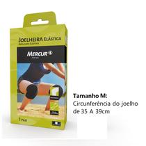 Par joelheira elastica mercur preto Par joelheira elastica mercur preto