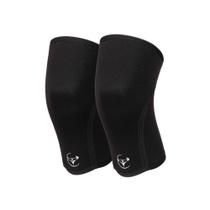 Par Joelheira Neoprene 4mm com Costura Reforçada Ironbrace G.A Fitness Cor Preto Par Joelheira Neoprene 4mm com Costura Reforçada Ironbrace G.A Fitness Cor Preto