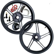Par Jogo Roda Liga Leve Freio Disco Cg 125 Fan-titan 2000 5p Fabreck fabricação Nacional Par Jogo Roda Liga Leve Freio Disco Cg 125 Fan-titan 2000 5p Fabreck fabricação Nacional
