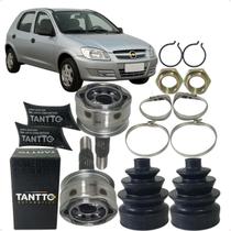 Par Junta Ponteira Homocinética Roda Celta 1.0 1.4 Sem Freio ABS 2000 a 2013