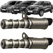 Par Kit 2 Solenoide Comando Renault Logan Sandero Kwid 1.0